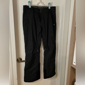 Patagonia Snowbell Black Wide Leg Ski Pants